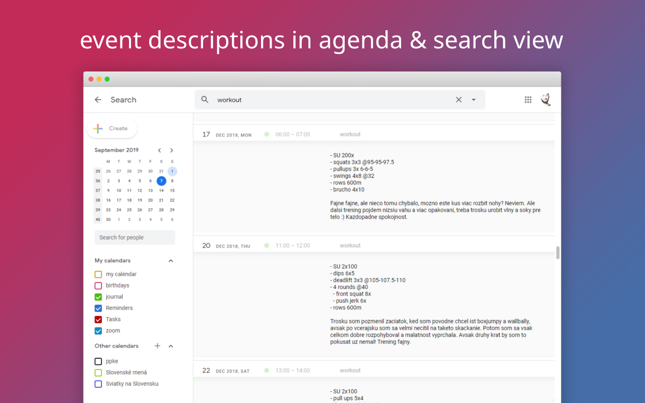 Kalendario for Google Calendar™截图1
