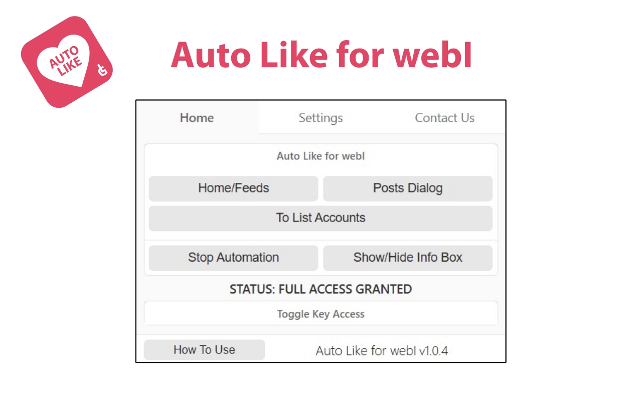 Auto Like for webI截图1