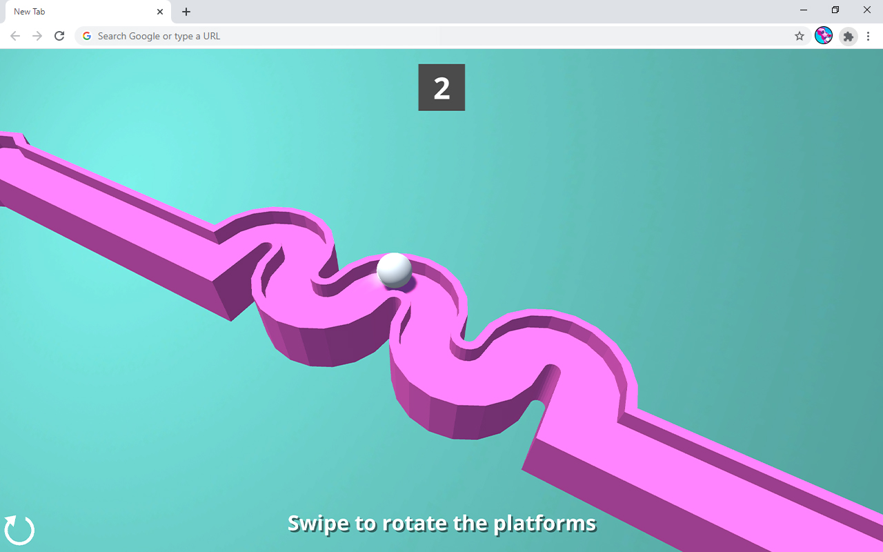 3D Rolling Ball Game截图1
