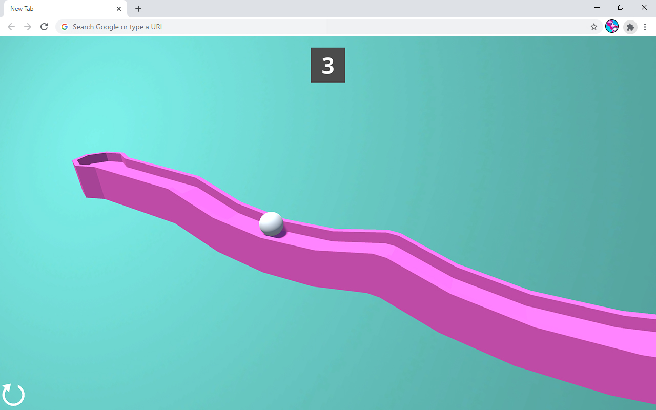 3D Rolling Ball Game截图2