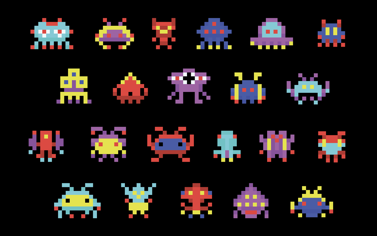 Space Invader Game截图2