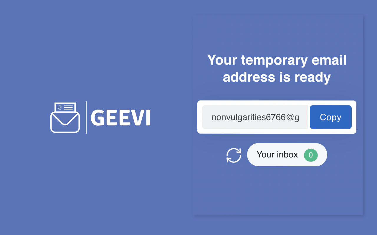 Geevi – Temp Email截图1