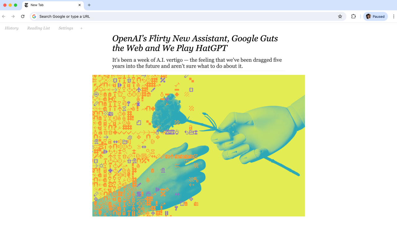 The New York Times Headlines New Tab截图3