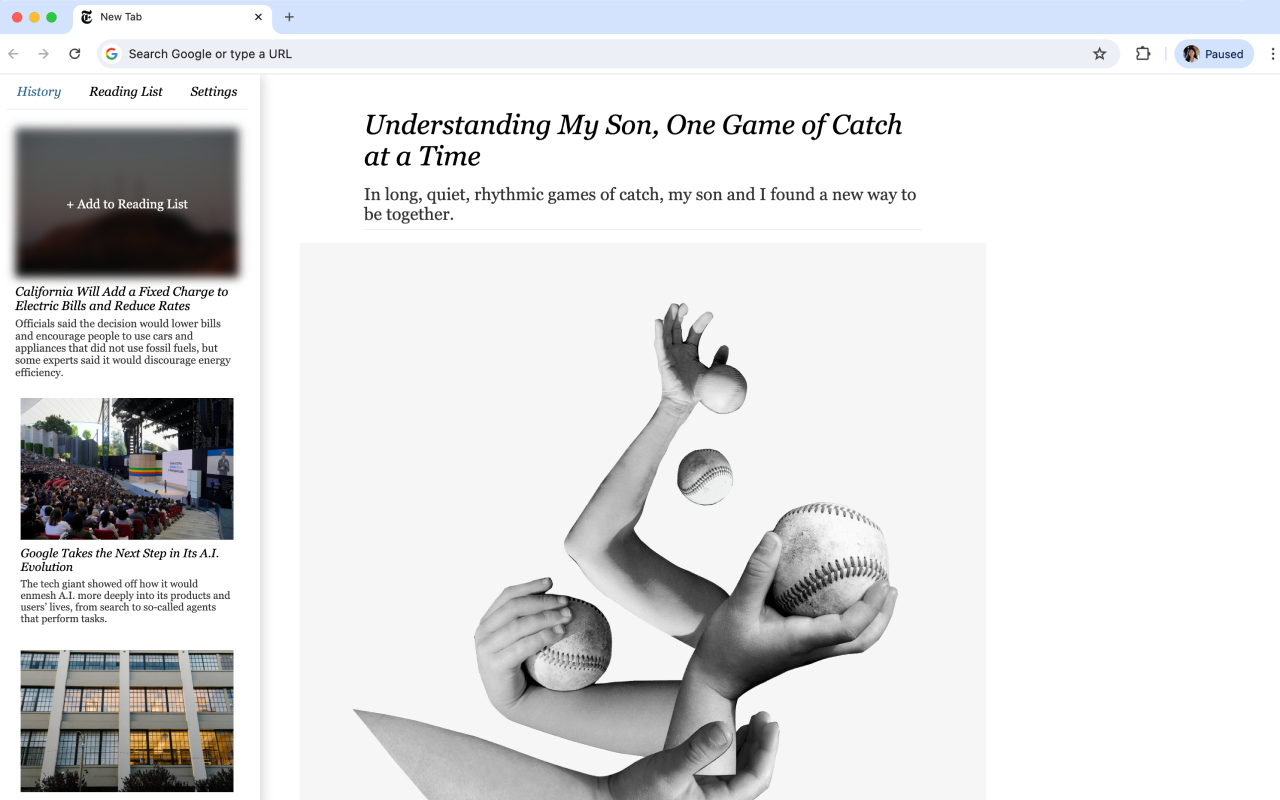 The New York Times Headlines New Tab截图4