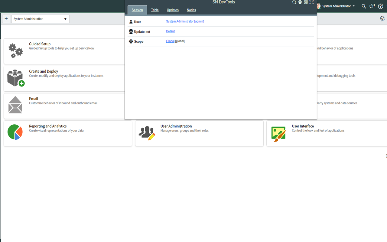 ServiceNow DevTools截图2