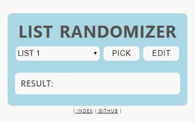 List Randomizer截图1