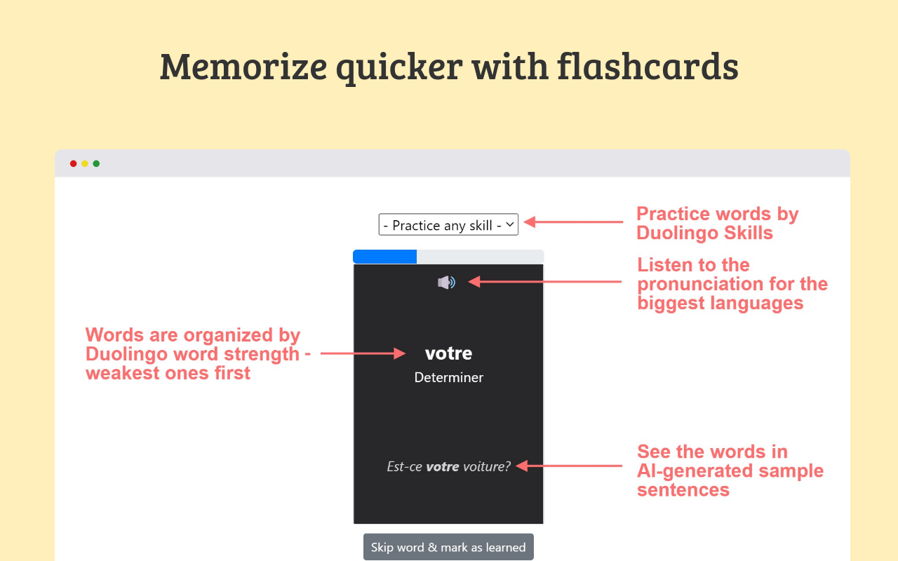 Duolingo Ninja截图1