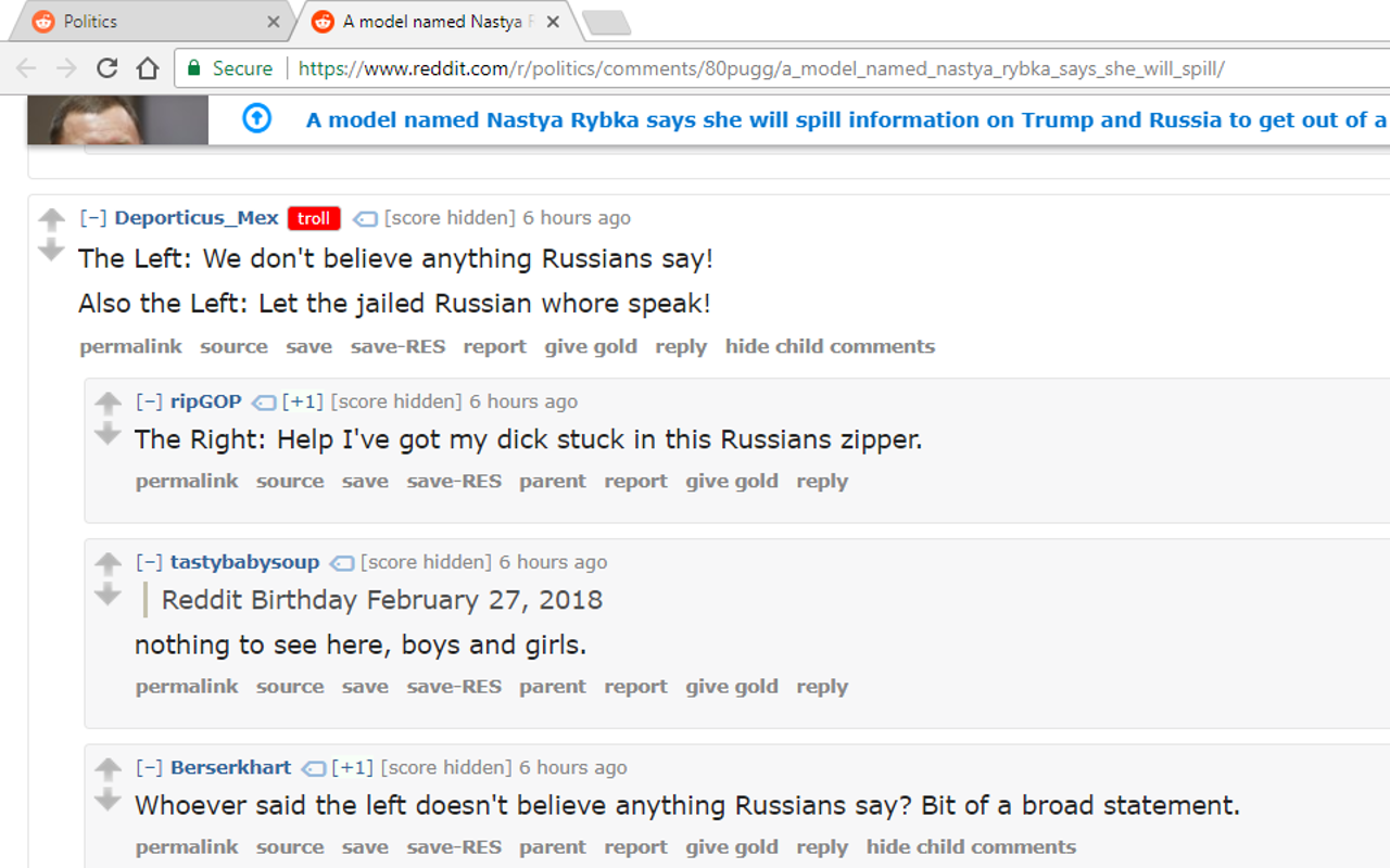 Reddit FRANK Detector截图2