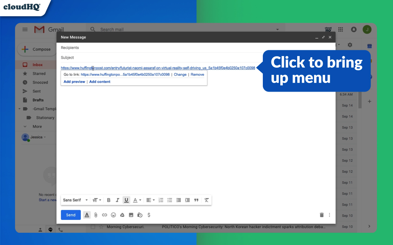 URL Link Previews for Gmail™ by cloudHQ截图3