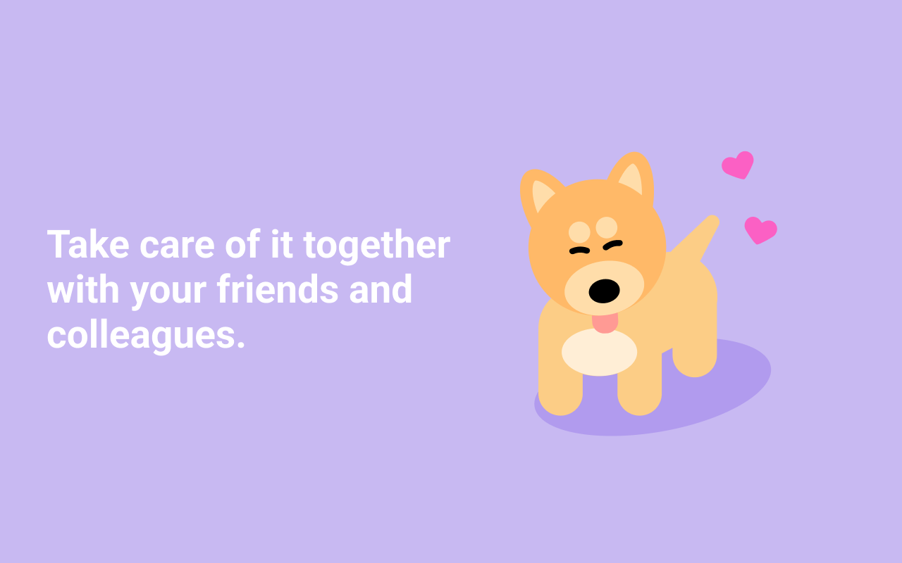 Happy dog - virtual pet for you and friends截图2
