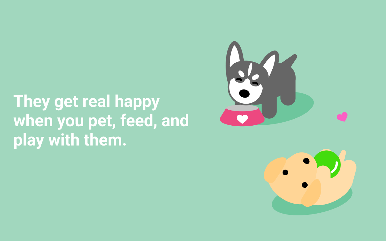 Happy dog - virtual pet for you and friends截图4