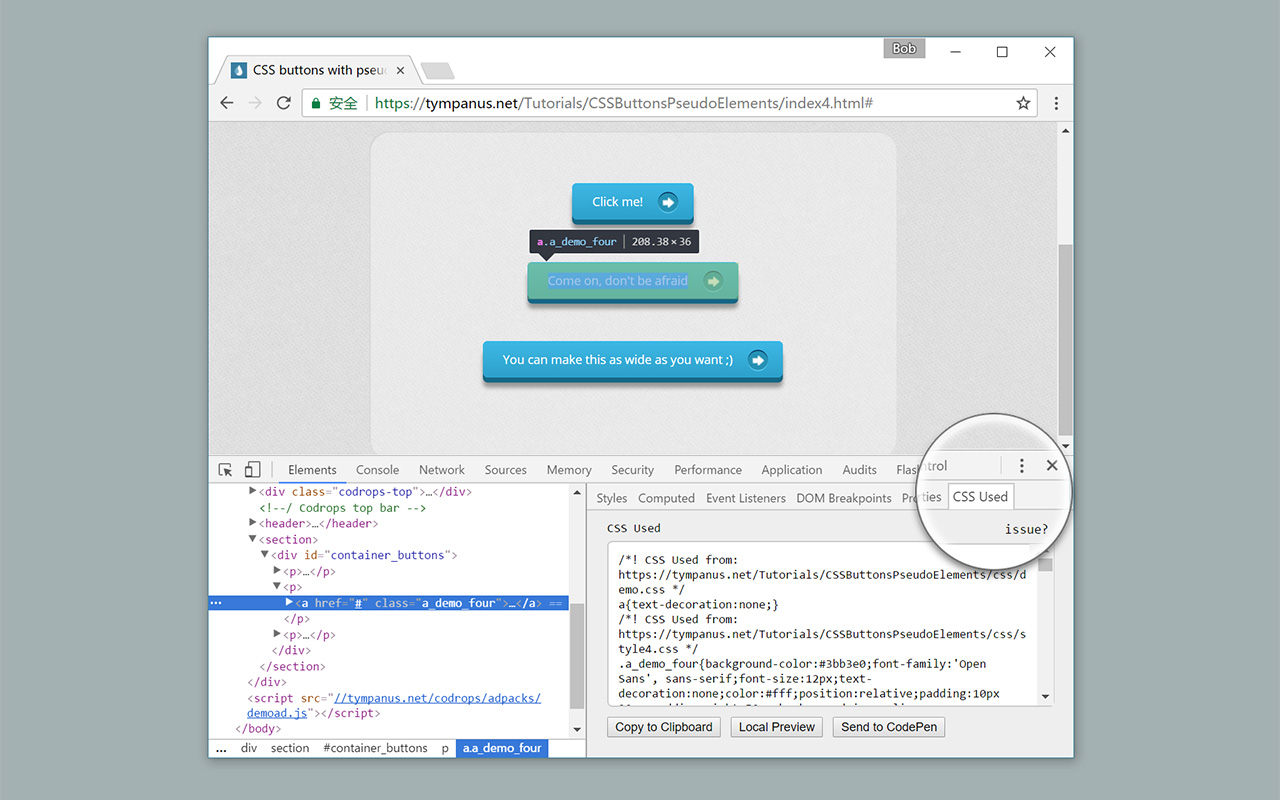 CSS Used截图1