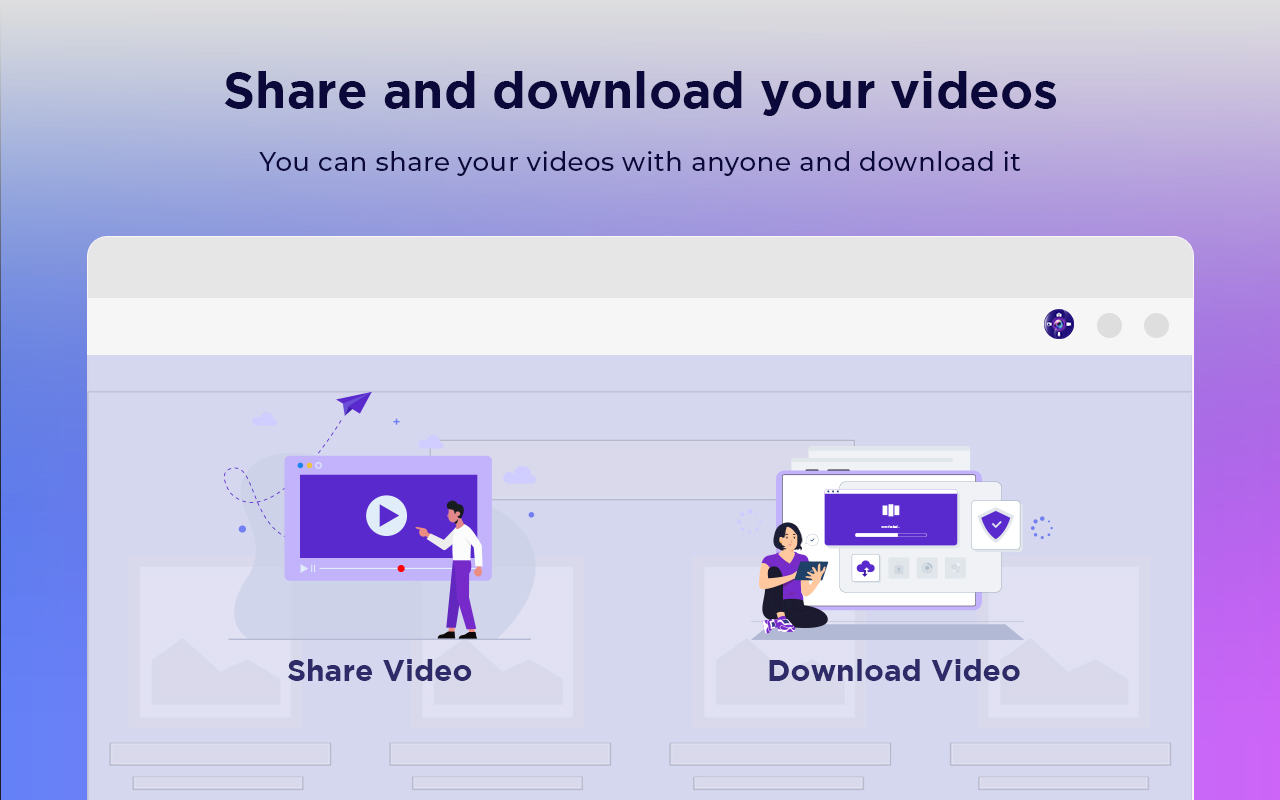 Screen Recorder with Webcam + Video Editor截图1
