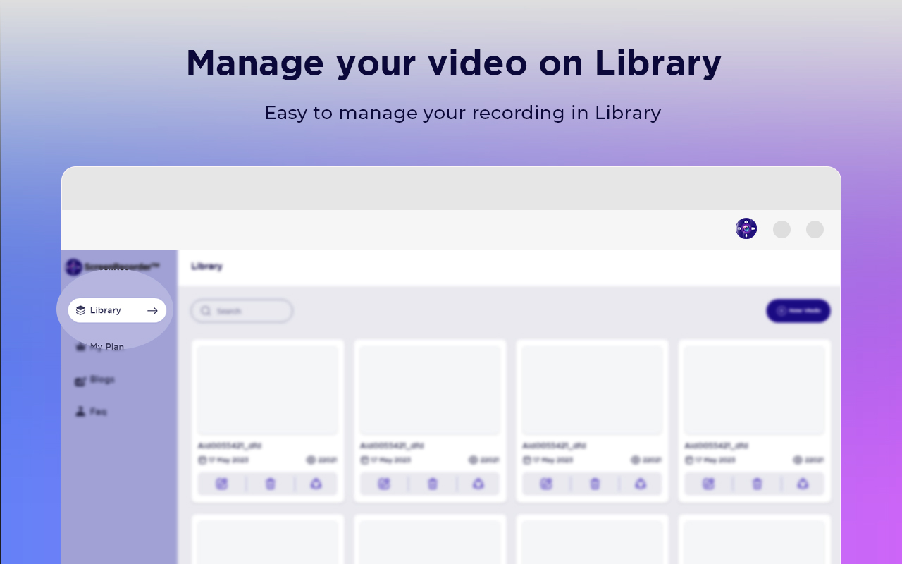 Screen Recorder with Webcam + Video Editor截图5