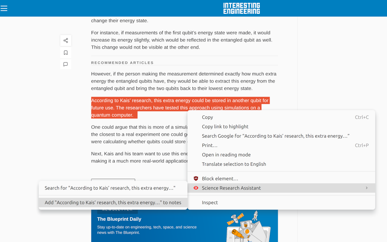 Science Research Assistant截图3