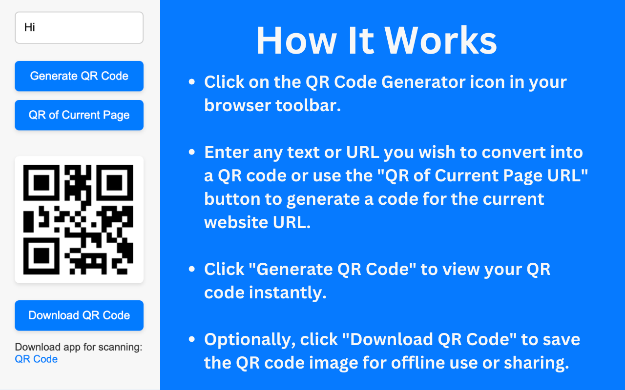 Free QR Code Generator截图1
