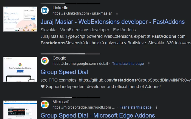 Search Result Previews截图3