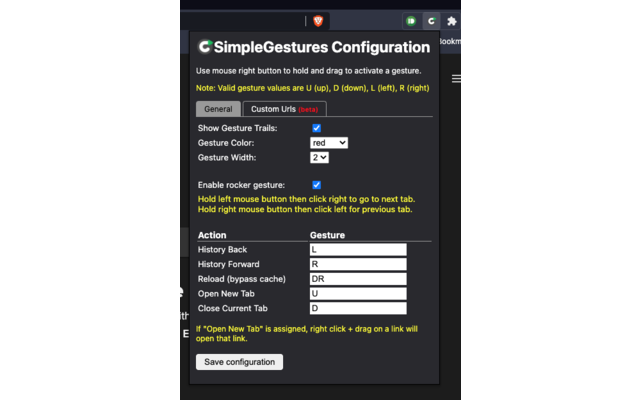 SimpleGestures截图2