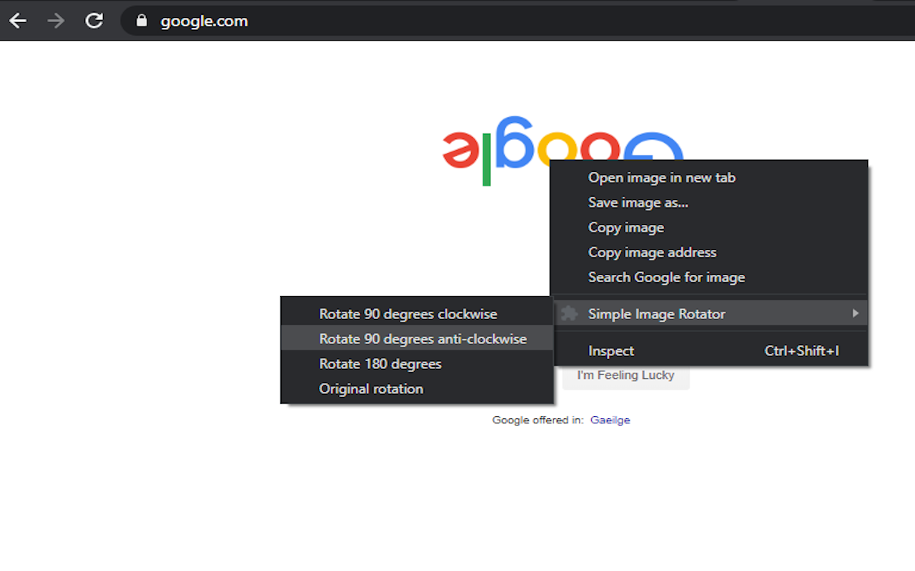 Simple Image Rotator截图1