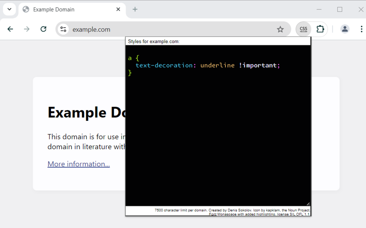 Custom CSS by Denis截图1