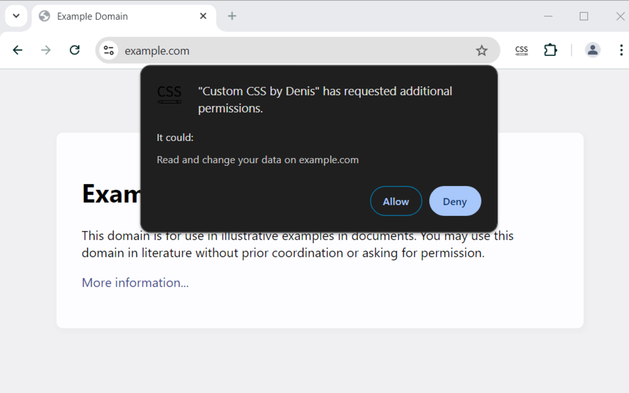 Custom CSS by Denis截图2