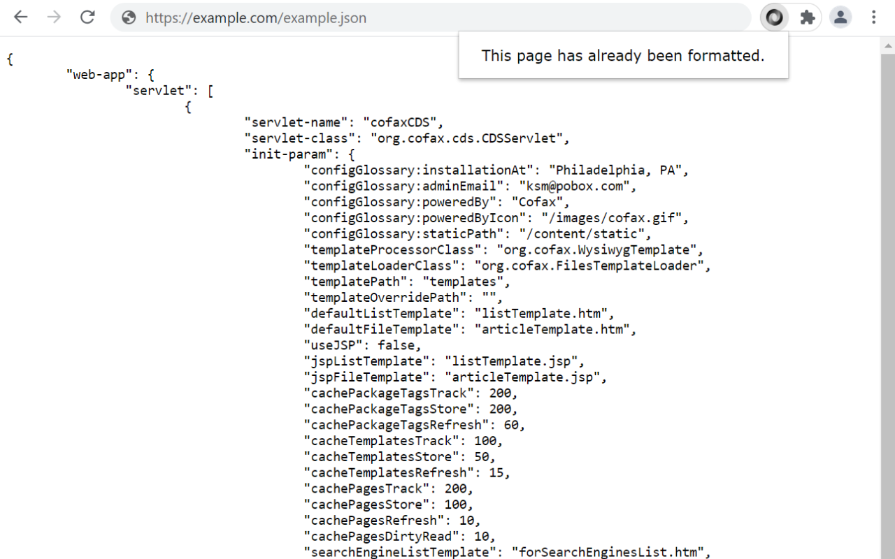 Basic JSON Formatter截图2