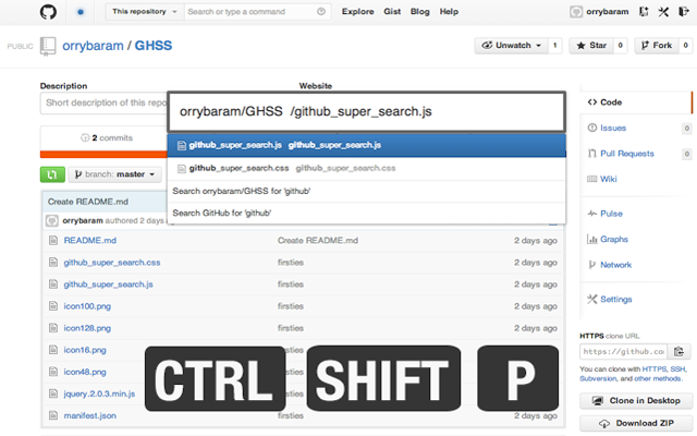 Github Super Search截图1