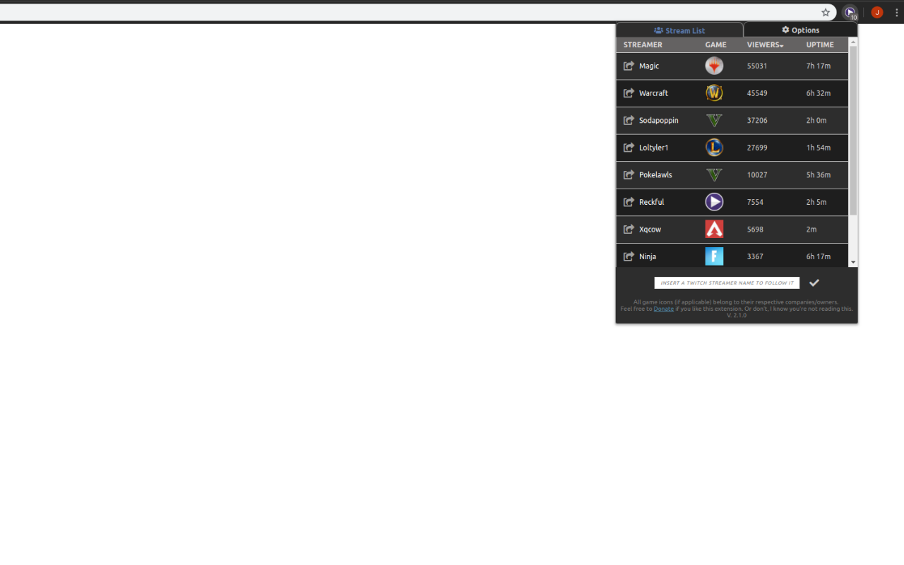 NowStreaming - Twitch截图4