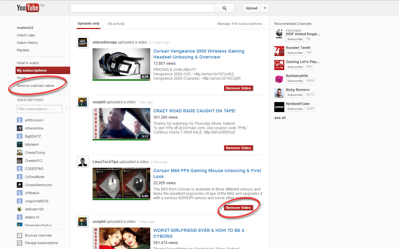 YouTweak for YouTube™ - Subscription Manager截图2