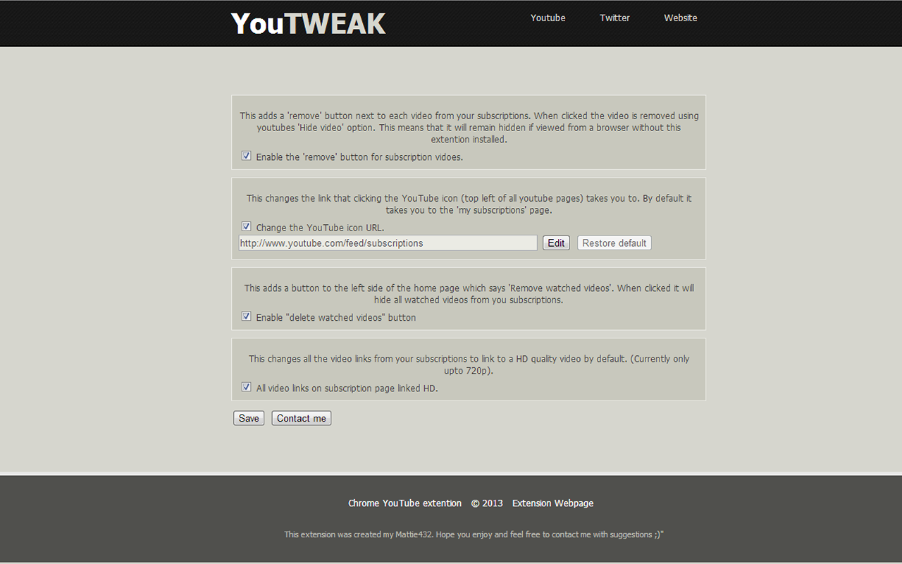YouTweak for YouTube™ - Subscription Manager截图4