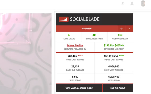 Social Blade截图4
