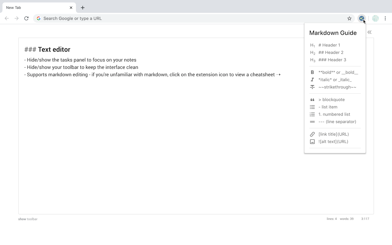 Notes Dashboard截图2