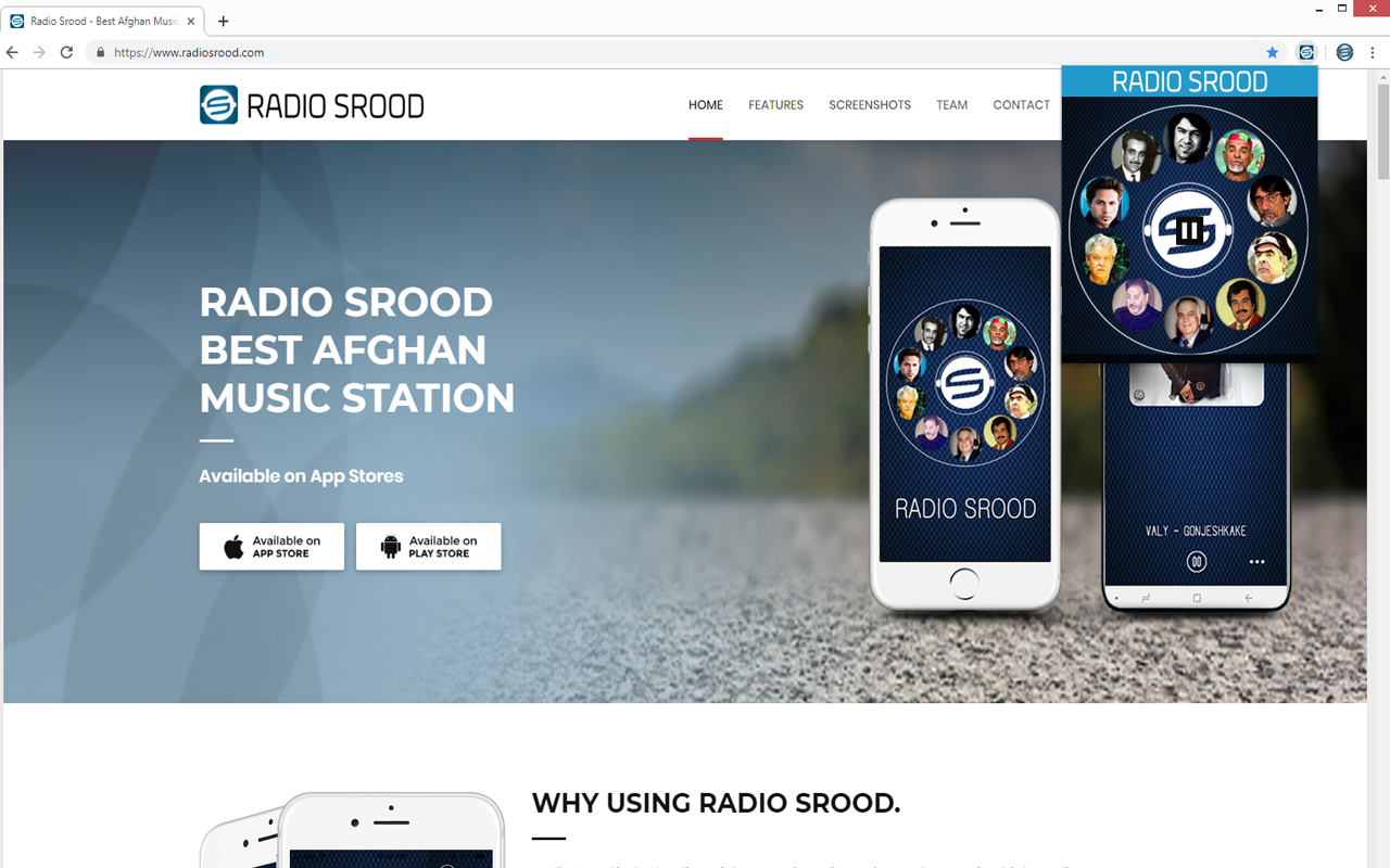 Radio Srood Player截图1