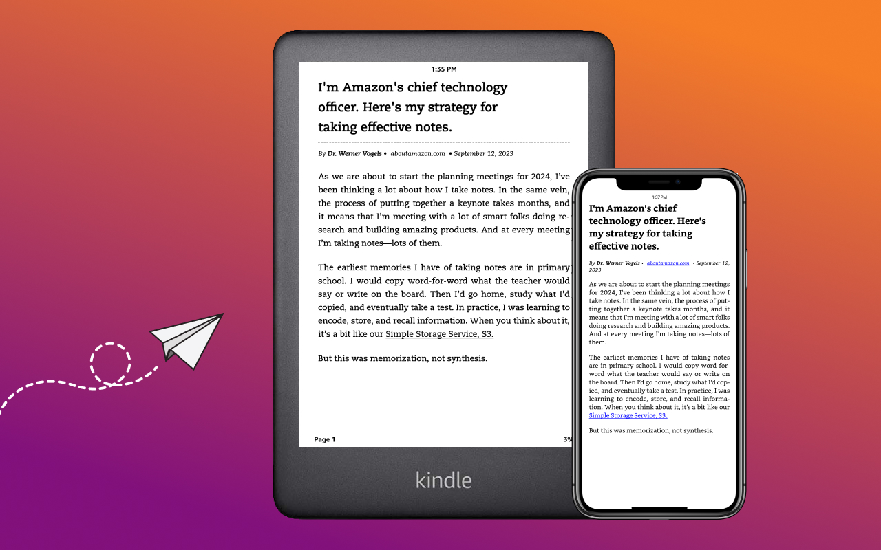 适用于 Google Chrome™ 的 Send to Kindle截图2