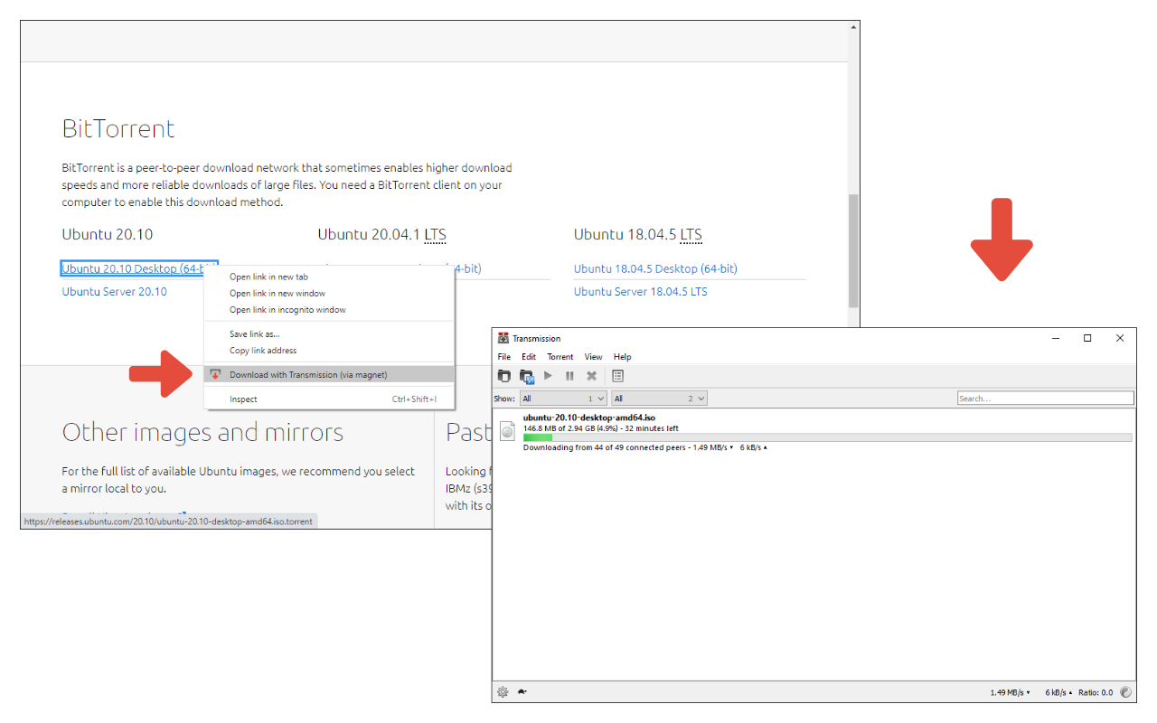 Download with Transmission截图2