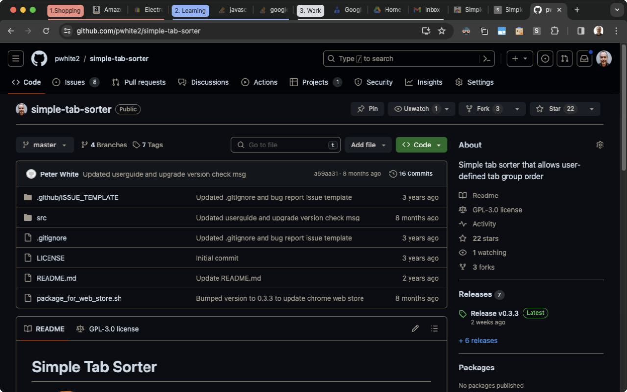 Simple Tab Sorter截图3
