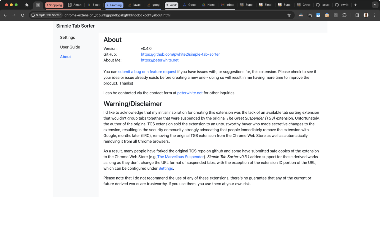 Simple Tab Sorter截图6