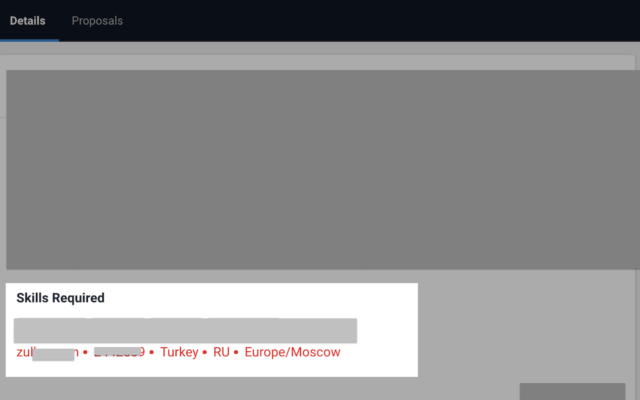Show info Freelancer.com截图1