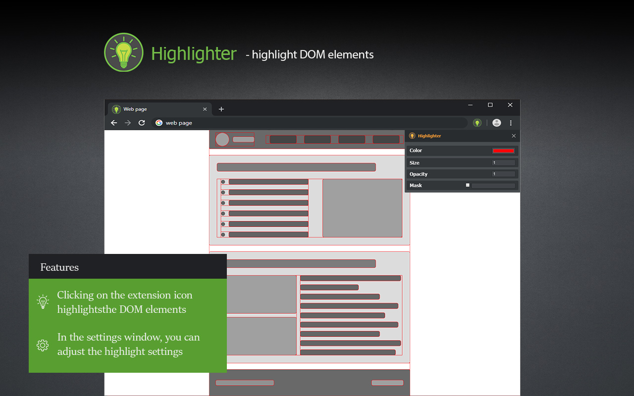 DOM Highlighter截图1