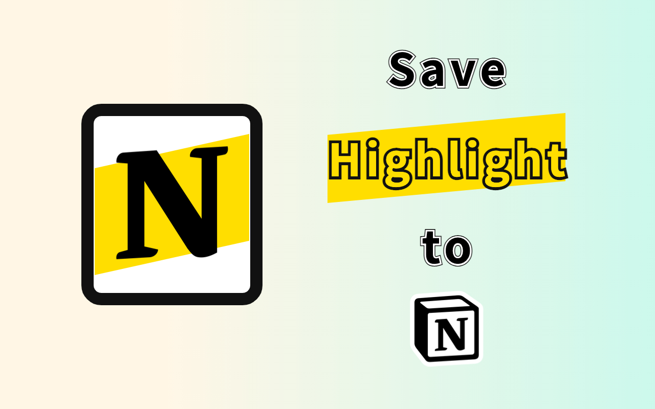 Highlightion - 将 Highlights 保存到 Notion截图2