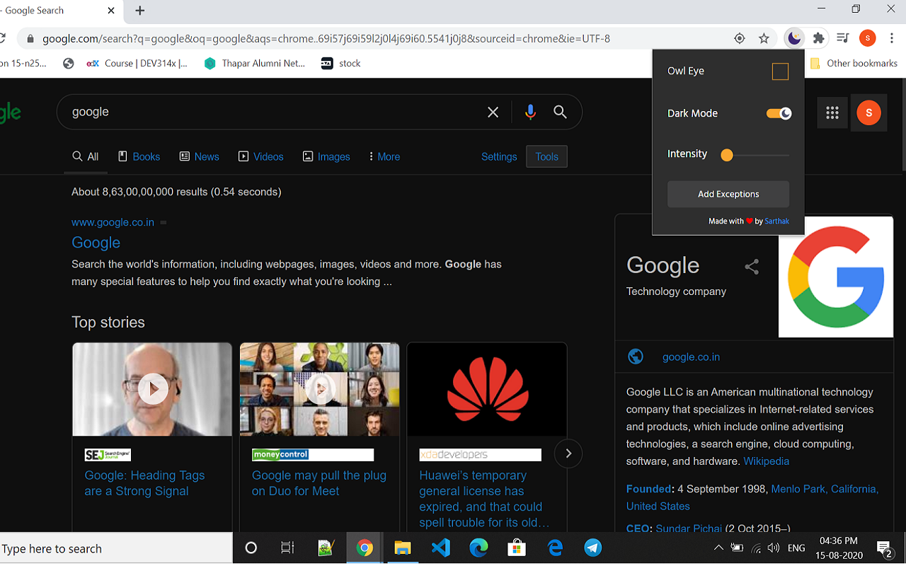 Dark Mode Kali截图2