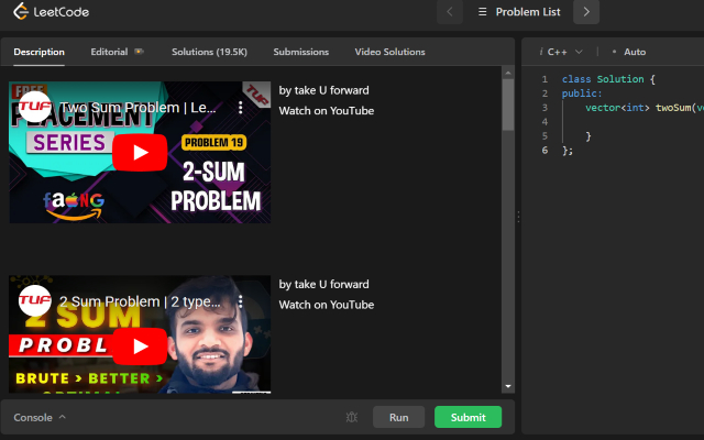 LeetCode Video Soltuions(New Ui)截图3