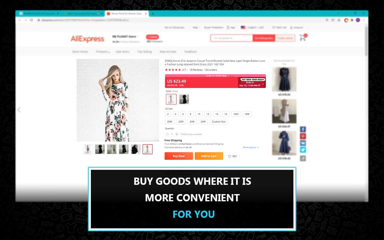 Search by image on Aliexpress截图1