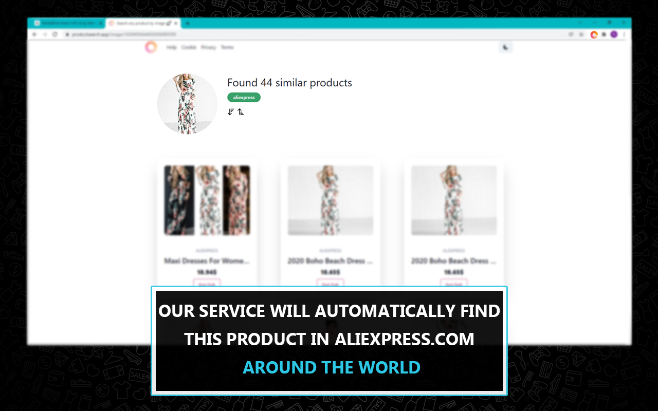 Search by image on Aliexpress截图4