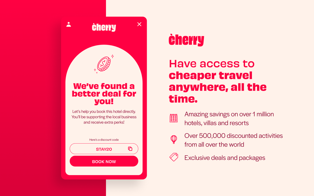 Join Cherry - Stop Overpaying for Hotels截图4