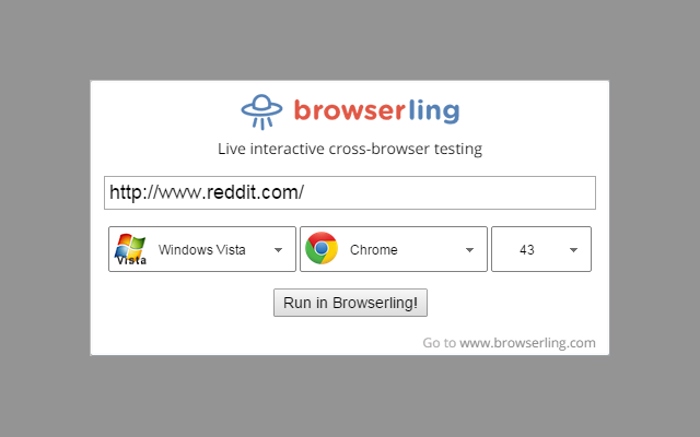 Browserling – Cross-browser Testing截图1