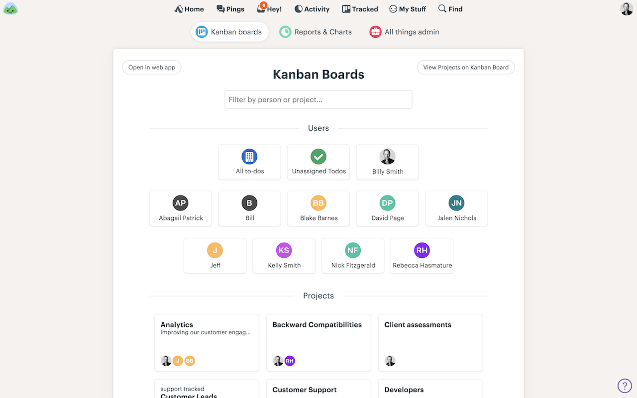 Tracked for Basecamp截图1