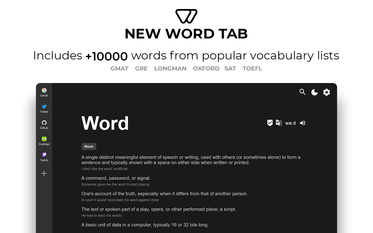 New Word Tab截图2