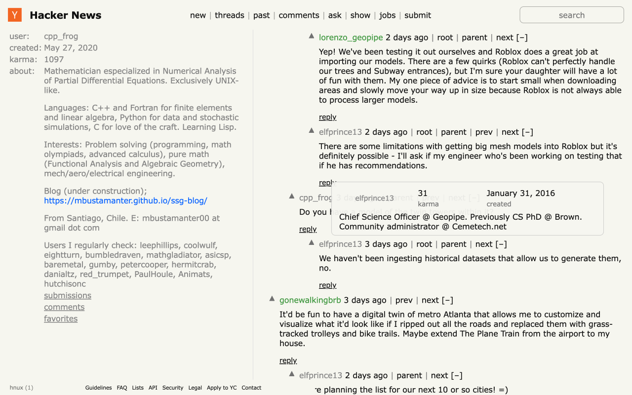 Hacker News UX截图4