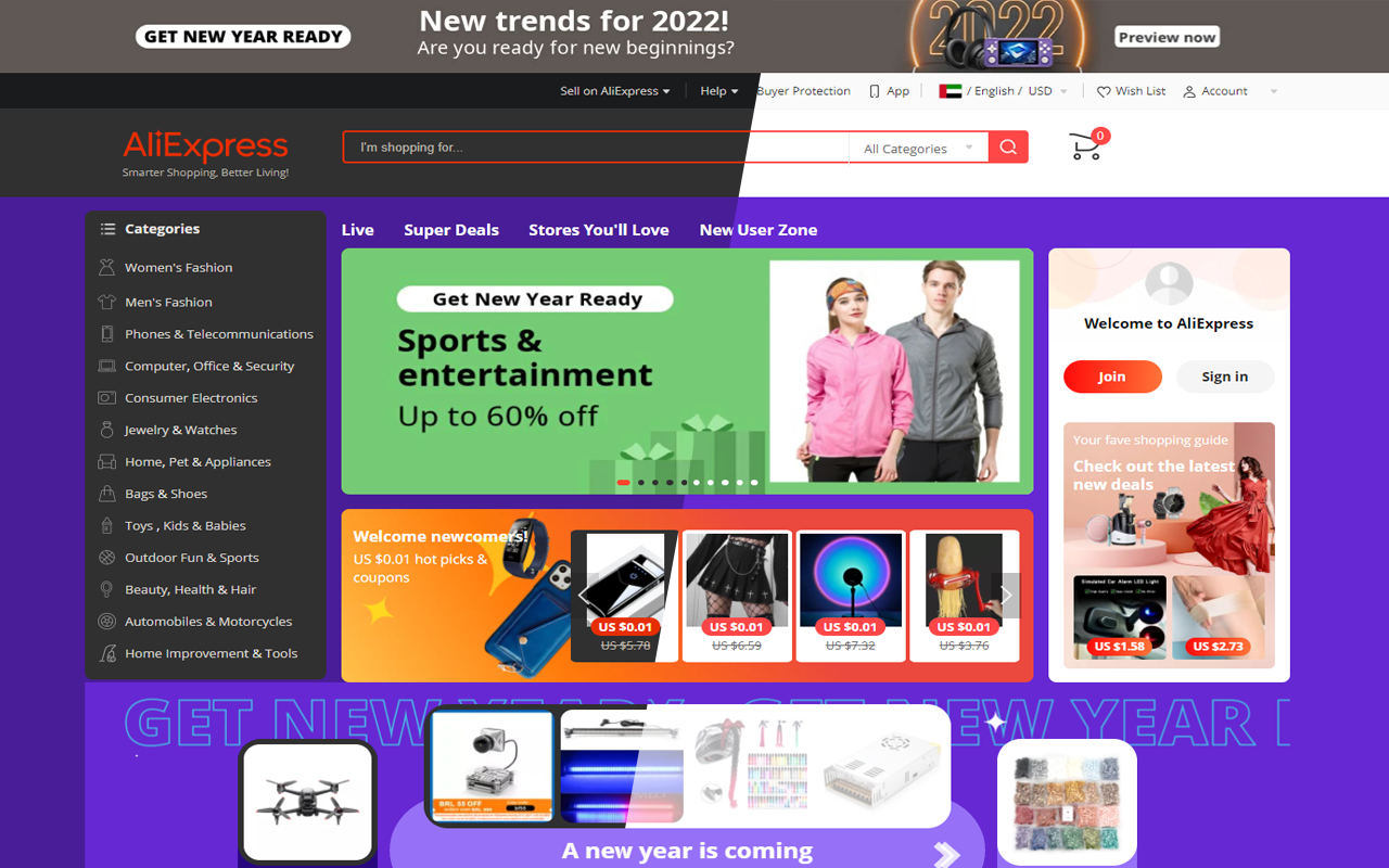 AliExpress & Alibaba Dark Mode截图4